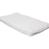 Wit Jersey 40 x 80 cm Waterproof Matrasbeschermer met elastieken|MamaLoes New