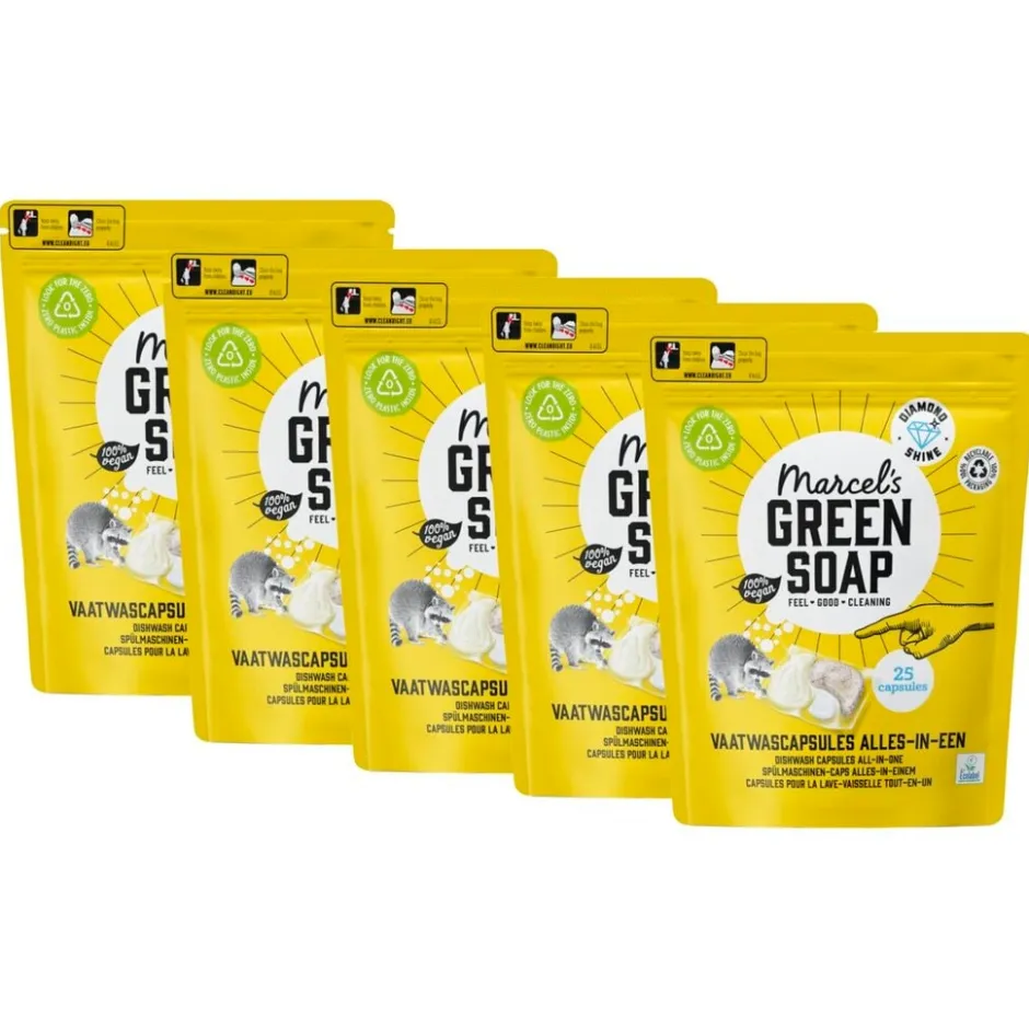 All-In-One Vaatwascapsules|Marcel's Green Soap Outlet
