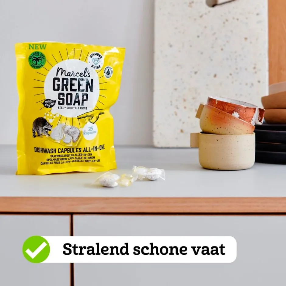 All-In-One Vaatwascapsules|Marcel's Green Soap Outlet