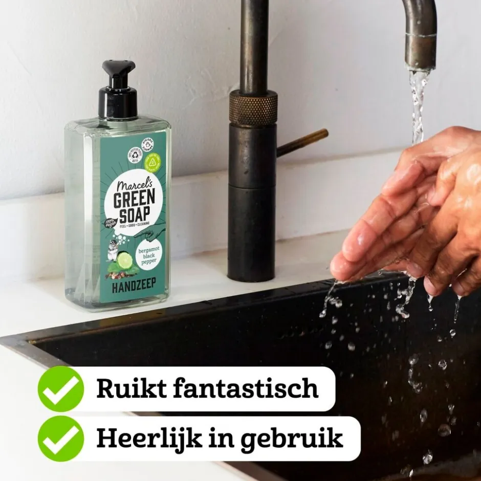 Marcel's Green Soap Bergamot & Black Pepper Handzeep< Handzeep