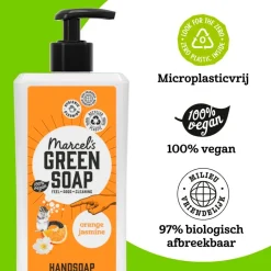 Marcel's Green Soap Orange & Jasmine Handzeep< Handzeep