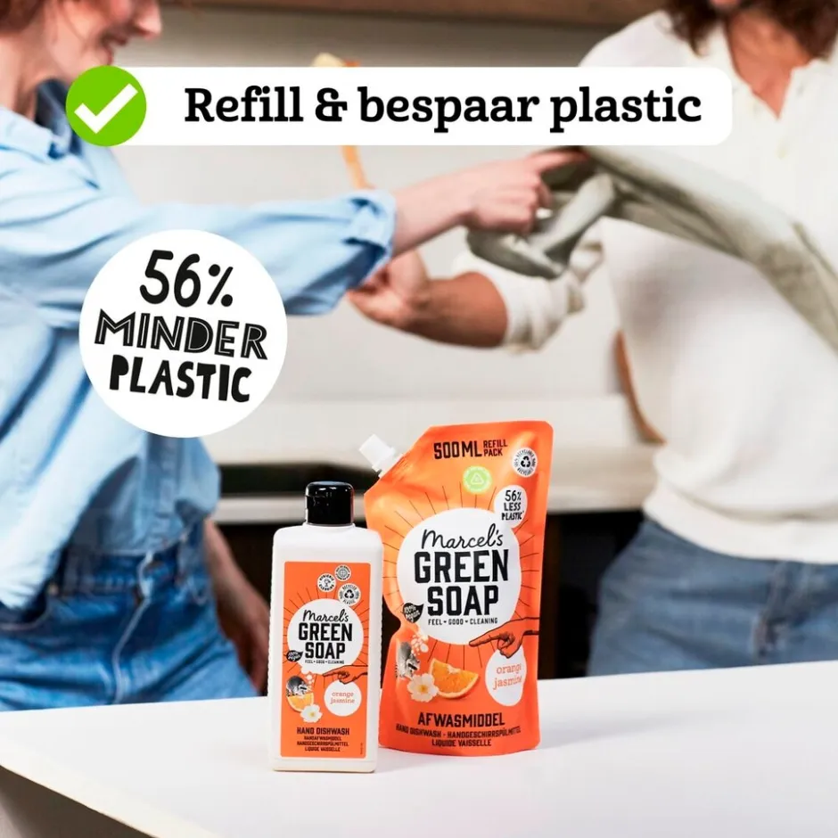 Orange & Jasmine Afwasmiddel|Marcel's Green Soap Discount
