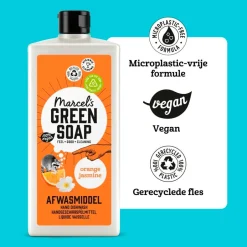 Orange & Jasmine Afwasmiddel|Marcel's Green Soap Discount