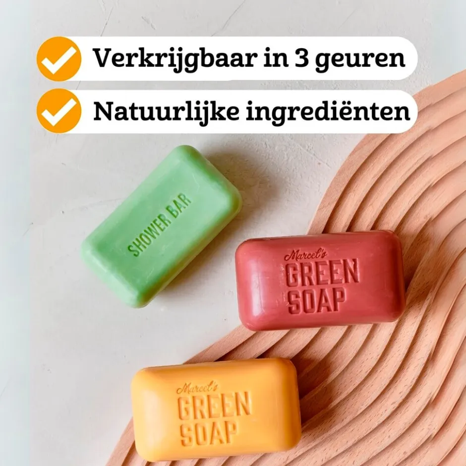 Vanilla & Cherry Blossom Shower Bar|Marcel's Green Soap Hot