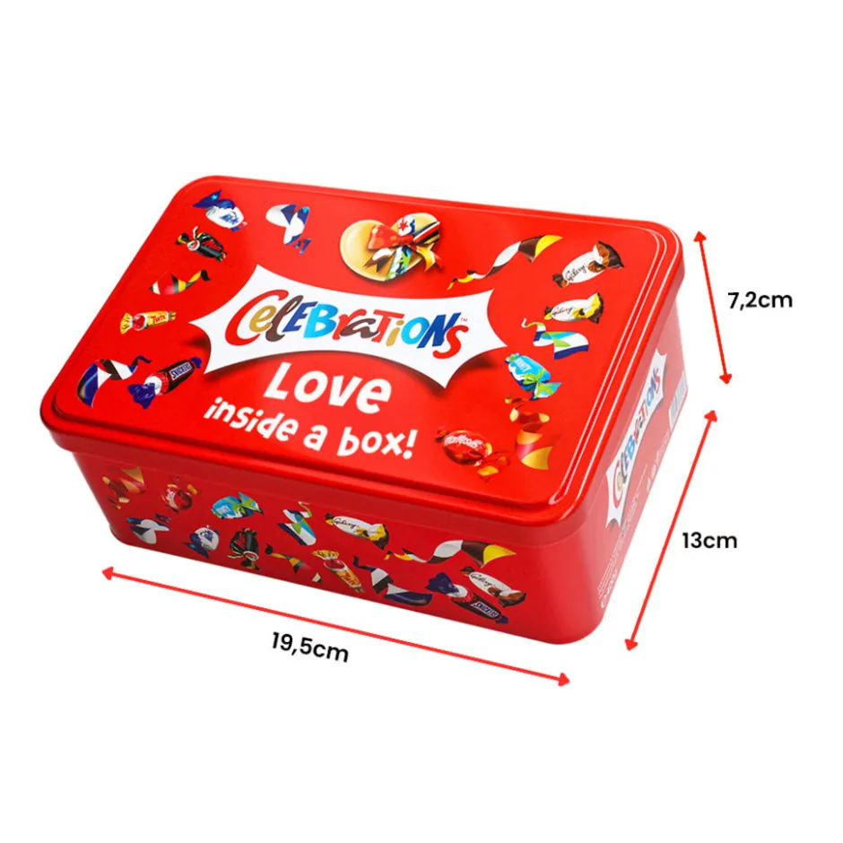 Mars chocolademix collection box "Love inside a box!"|Celebrations Discount