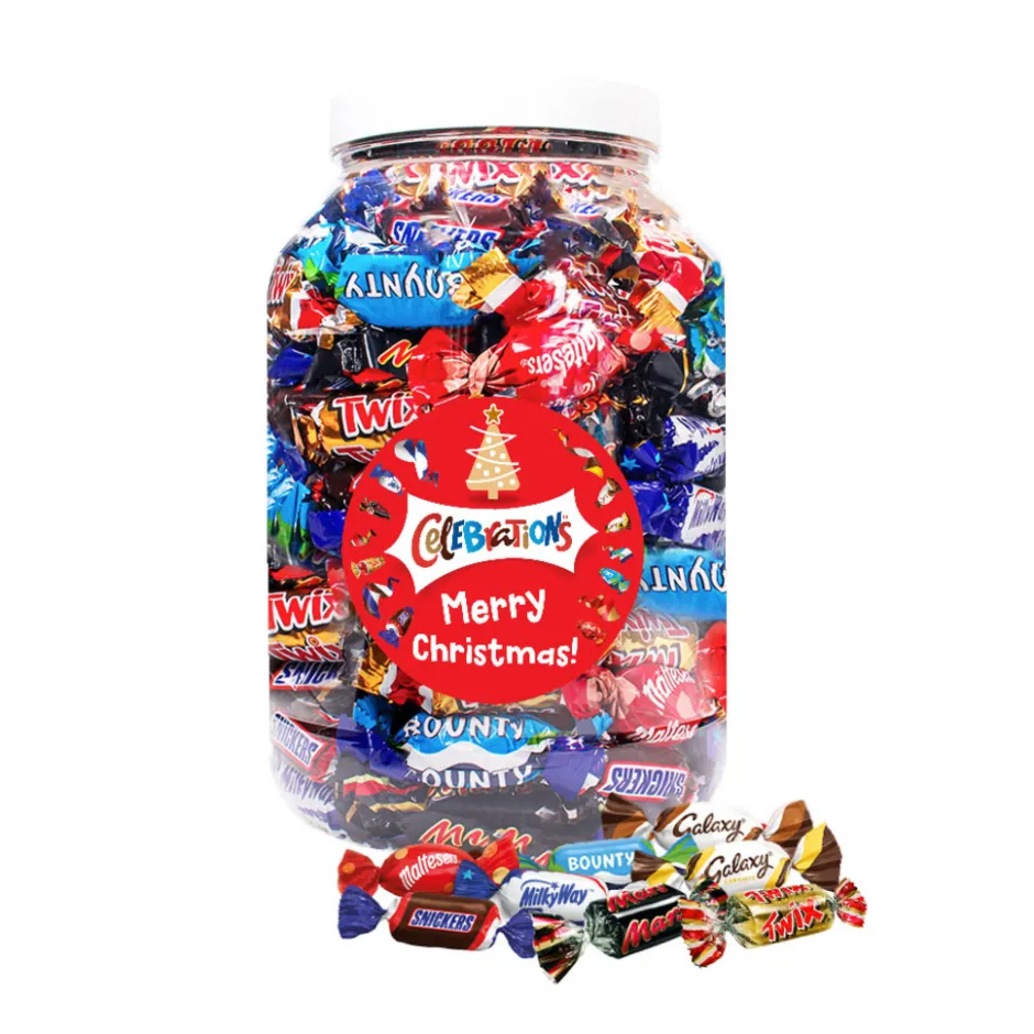 Mars chocolademix "Merry Christmas" kerstcadeau|Celebrations Discount