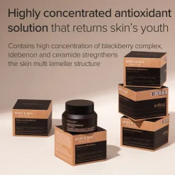 Mary & May Idebenone + Blackberry Complex Intensive Total Care Cream< Korean Skincare|Dagcreme