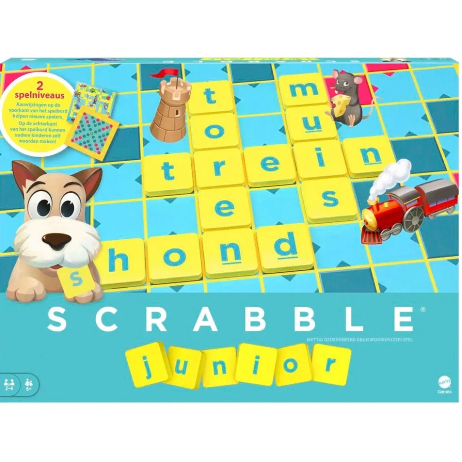 Scrabble Junior Spel|Mattel Discount