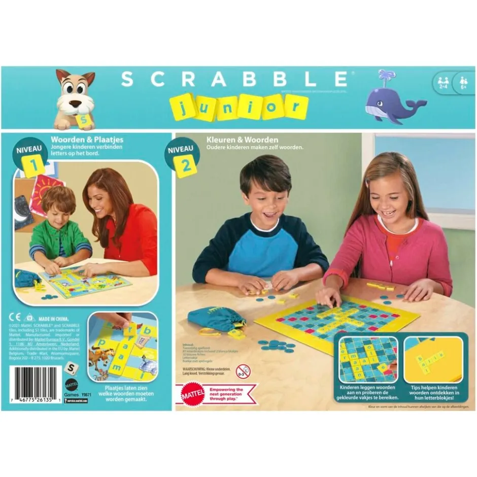 Scrabble Junior Spel|Mattel Discount