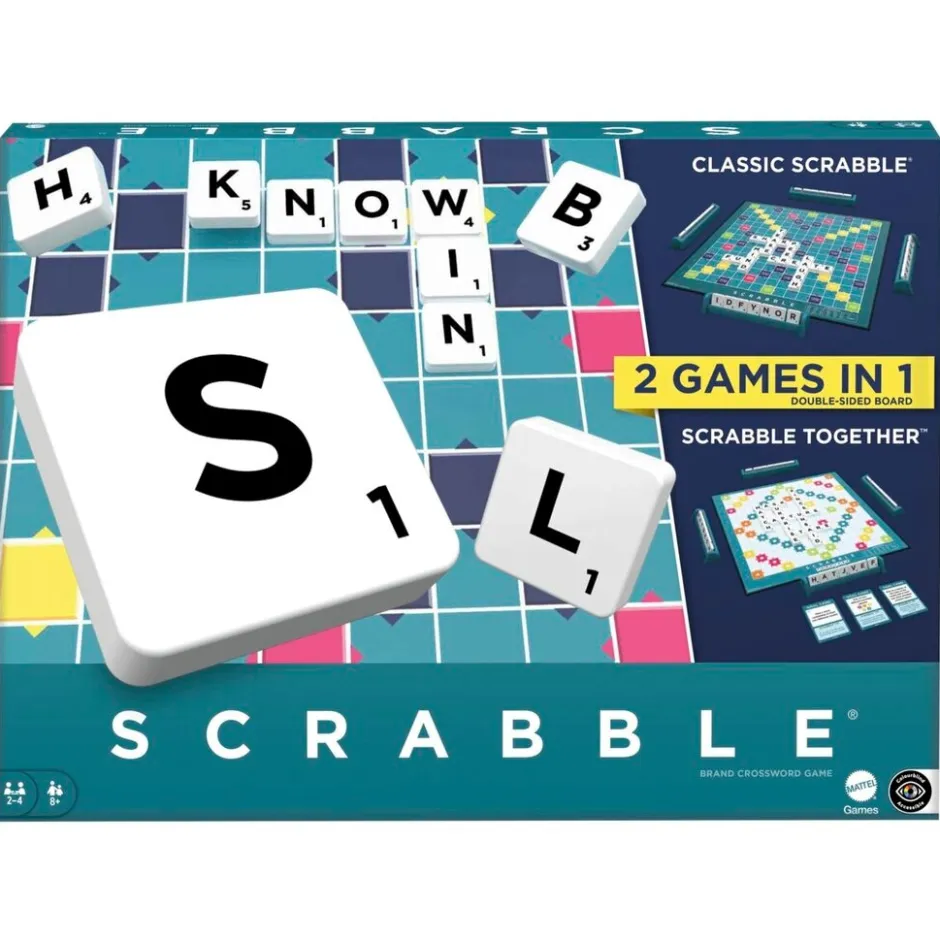 Mattel Scrabble Original Spel< Bordspellen