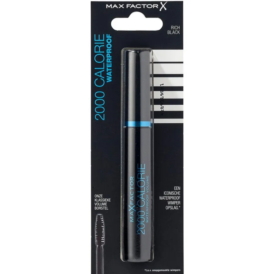 2000 Calorie Dramatic Volume 001 Black Waterproof Mascara|Max Factor Best