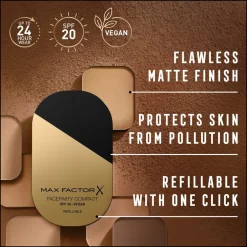 Max Factor Facefinity 006 Golden Compact Foundation< Foundation