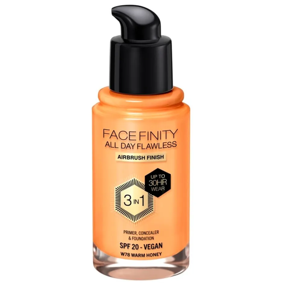 Facefinity All Day Flawless W78 Warm Honey Foundation|Max Factor Online