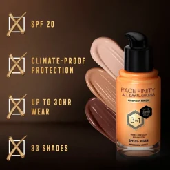 Facefinity All Day Flawless W78 Warm Honey Foundation|Max Factor Online