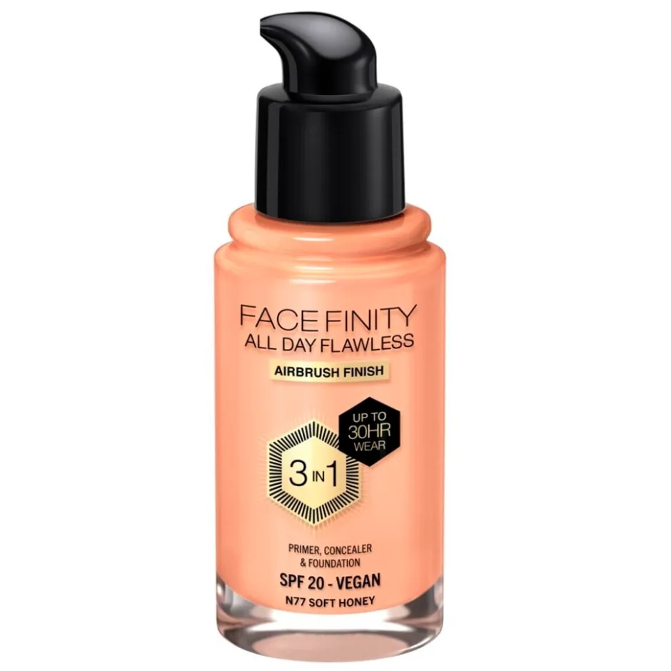 Facefinity All Day Flawless N77 Soft Honey Foundation|Max Factor Sale