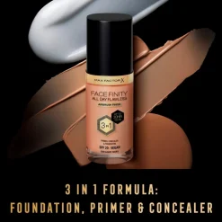 Facefinity All Day Flawless C40 Light Ivory Foundation|Max Factor