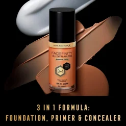 Max Factor Facefinity All Day Flawless C85 Caramel Foundation< Foundation