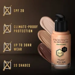Max Factor Facefinity All Day Flawless N75 Golden Foundation< Foundation