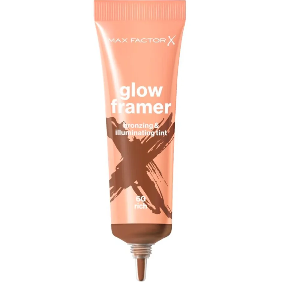 Max Factor Glow Framer 60 Rich Bronzing & Illuminating Tint< Foundation