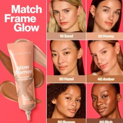 Max Factor Glow Framer 10 Sand Bronzing & Illuminating Tint< Foundation