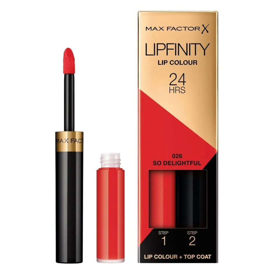 Max Factor Lipfinity Lip Colour 026 So Delightful Lipstick< Lipmake-Up