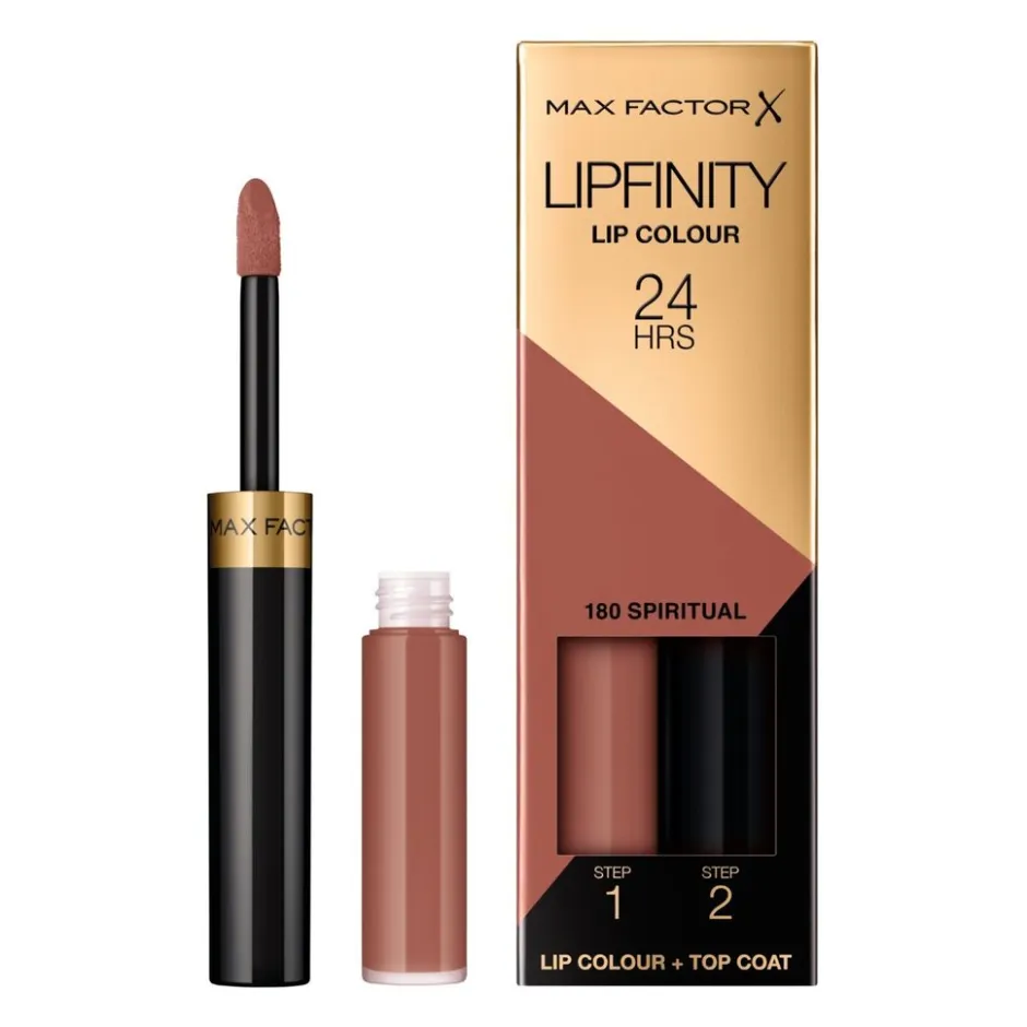 Lipfinity Lip Colour 180 Spiritual 2-Step Longlasting Lipstick|Max Factor Online