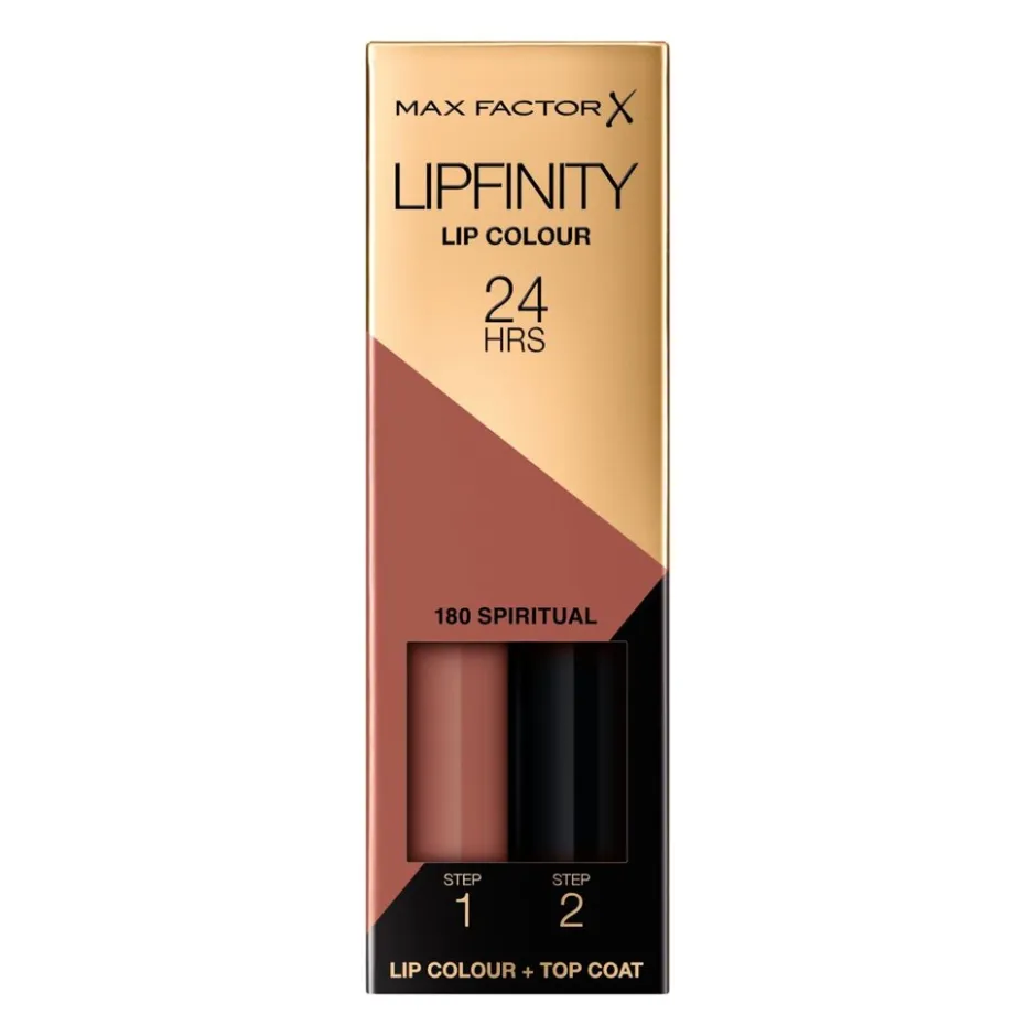 Lipfinity Lip Colour 180 Spiritual 2-Step Longlasting Lipstick|Max Factor Online