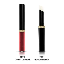 Max Factor Lipfinity Lip Colour 110 Passionate 2-Step Longlasting Lipstick< Lipmake-Up