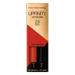 Max Factor Lipfinity Lip Colour 130 Luscious 2-Step Longlasting Lipstick< Lipmake-Up
