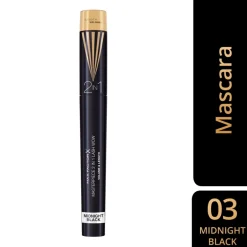 Max Factor Masterpiece 2-in-1 Lash Wow Midnight Black Mascara< Mascara
