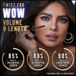 Max Factor Masterpiece 2-in-1 Lash Wow Midnight Black Mascara< Mascara