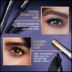 Max Factor Masterpiece 2-in-1 Lash Wow Midnight Black Mascara< Mascara