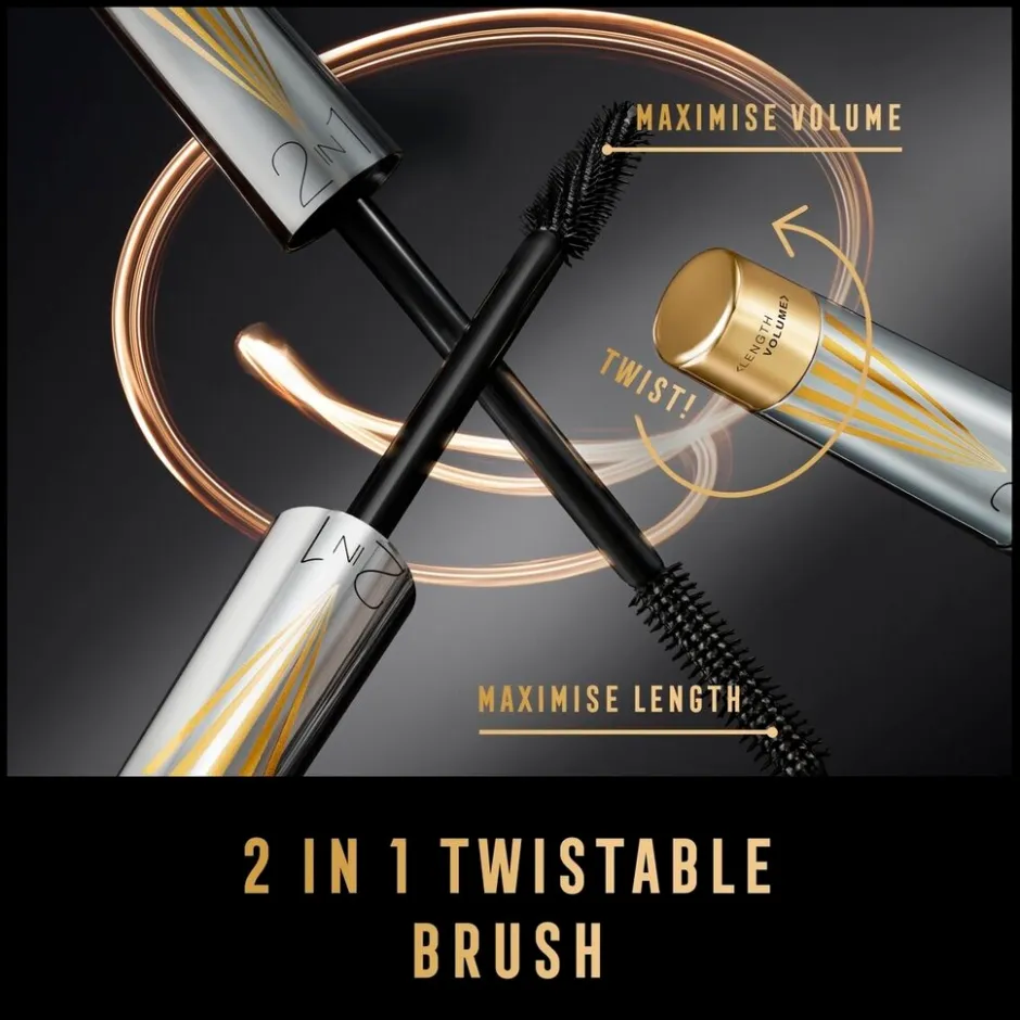 Max Factor Masterpiece 2-in-1 Lash Wow Brown Mascara< Mascara