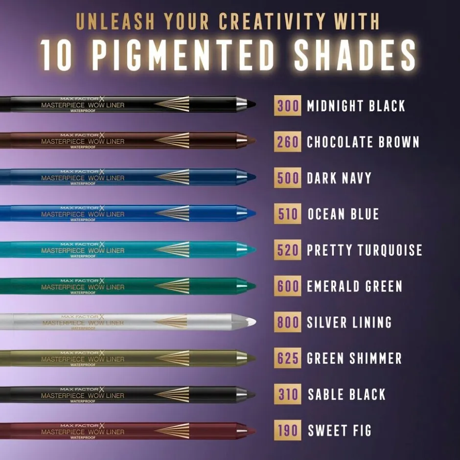 Max Factor Masterpiece Wow Liner 500 Eyeliner< Oogpotlood