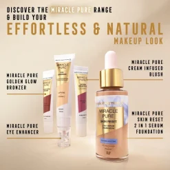 Miracle 002 Medium-to-Deep Pure Golden Glow Bronzer|Max Factor Hot