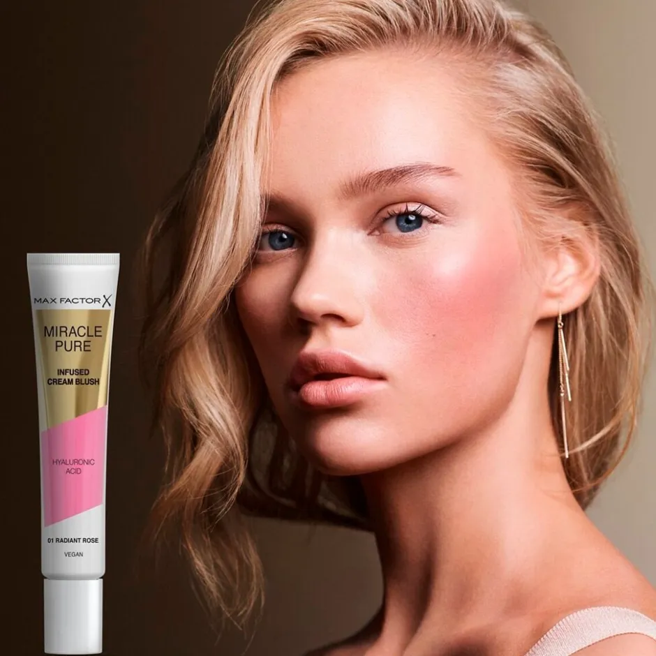 Miracle Pure 001 Radiant Rose Infused Cream Blush|Max Factor Clearance