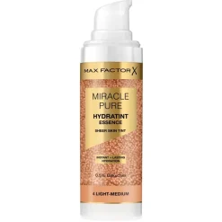 Max Factor Miracle Pure 4 Light Medium Hydratint Essence Foundation< Foundation