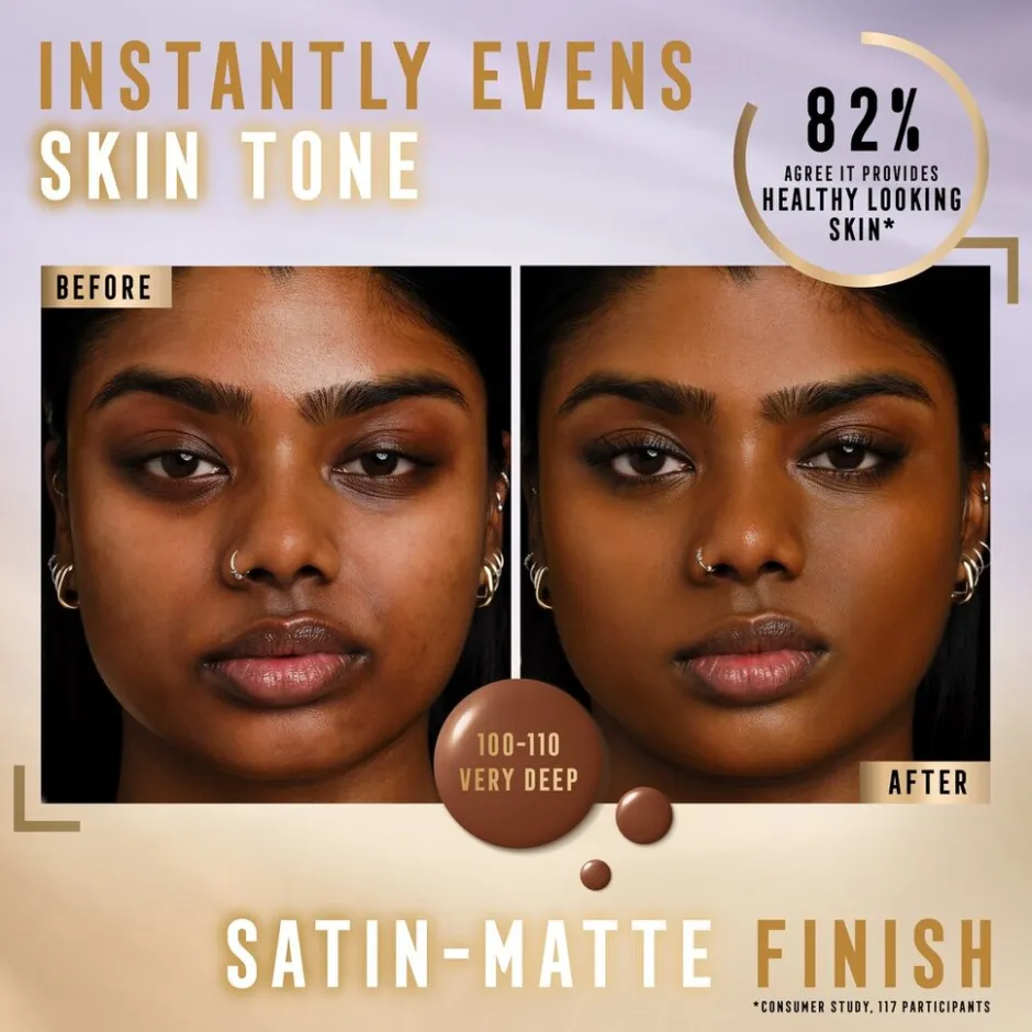 Miracle Pure Skin Reset 85-90 Medium to Deep 2-in-1 Serum Foundation|Max Factor Outlet
