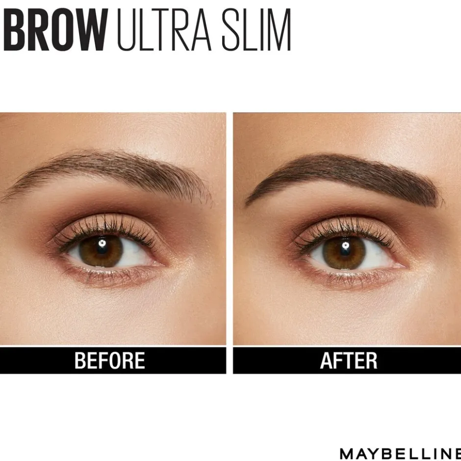 New York Brow Ultra Slim 04 Medium Brown Wenkbrauwpotlood|Maybelline Hot