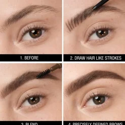 New York Brow Ultra Slim 02 Soft Brown Wenkbrauwpotlood|Maybelline New
