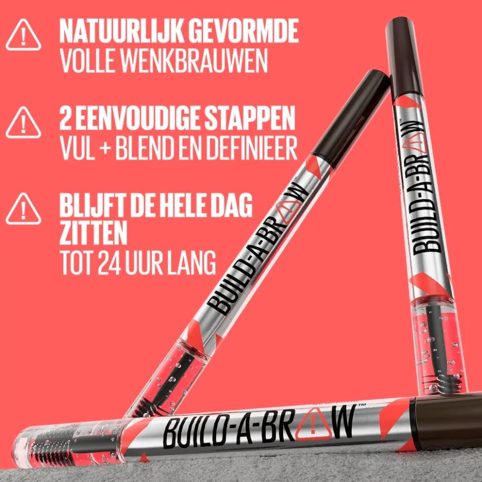 New York Build-A-Brow 255 Soft Brown Wenkbrauwpotlood en -Gel|Maybelline Hot