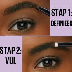 Maybelline New York Express Brow Duo 00 Light Blonde Wenkbrauwpotlood< Wenkbrauw Make-Up