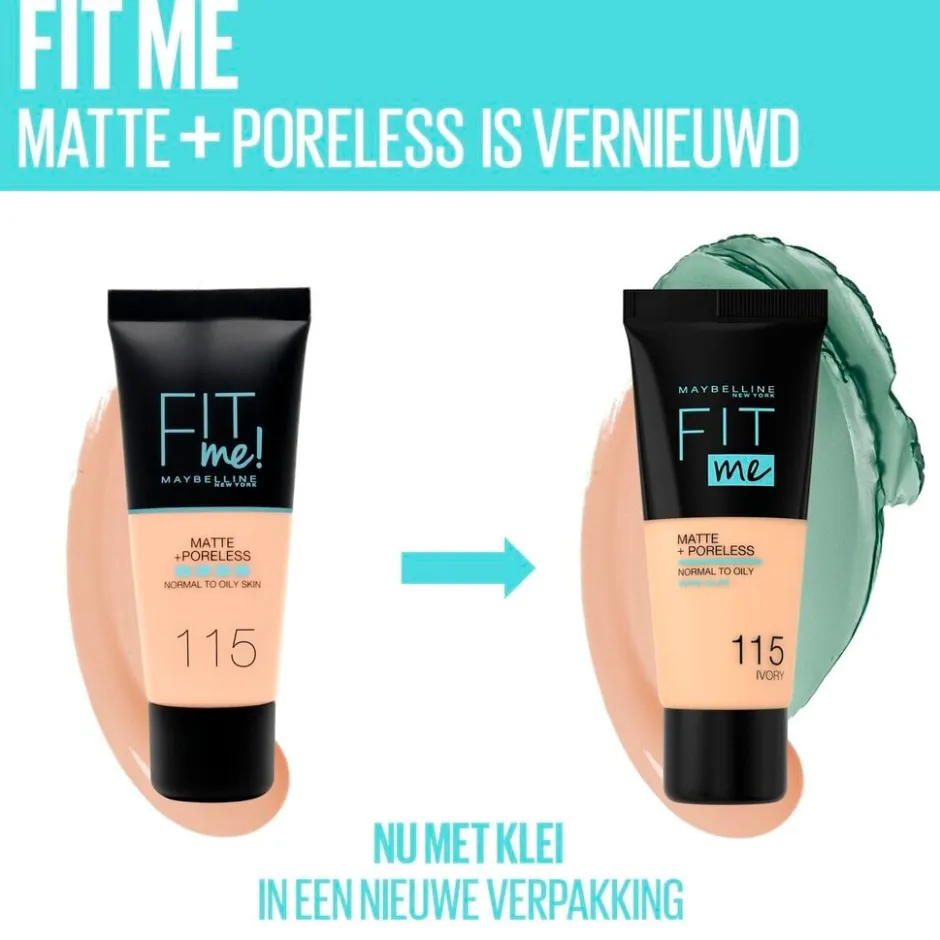 New York Fit Me Matte + Poreless 375 Java Foundation|Maybelline Sale