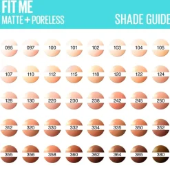 New York Fit Me Matte + Poreless 375 Java Foundation|Maybelline Sale