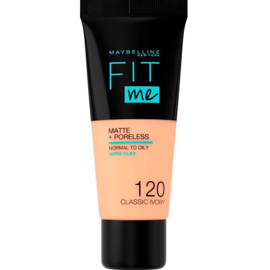 Maybelline New York Fit Me Matte & Poreless 120 Classic Ivory Foundation< Foundation