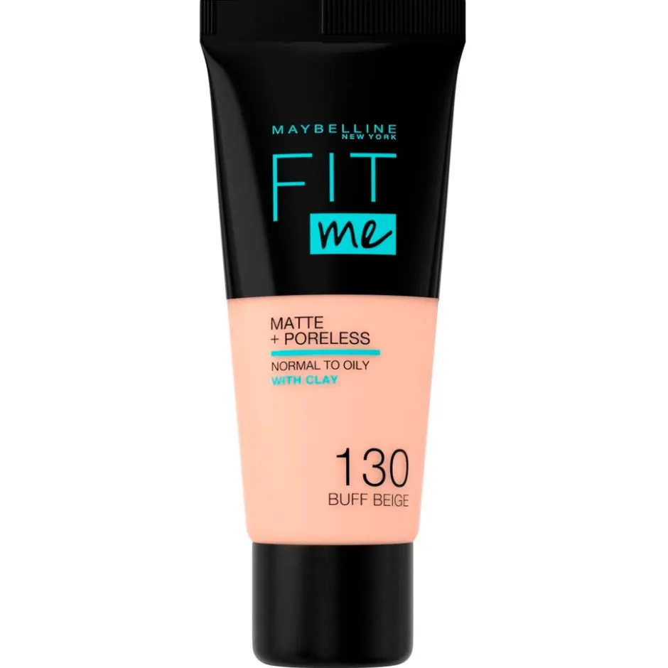 Maybelline New York Fit Me Matte & Poreless 130 Buff Beige Foundation< Foundation