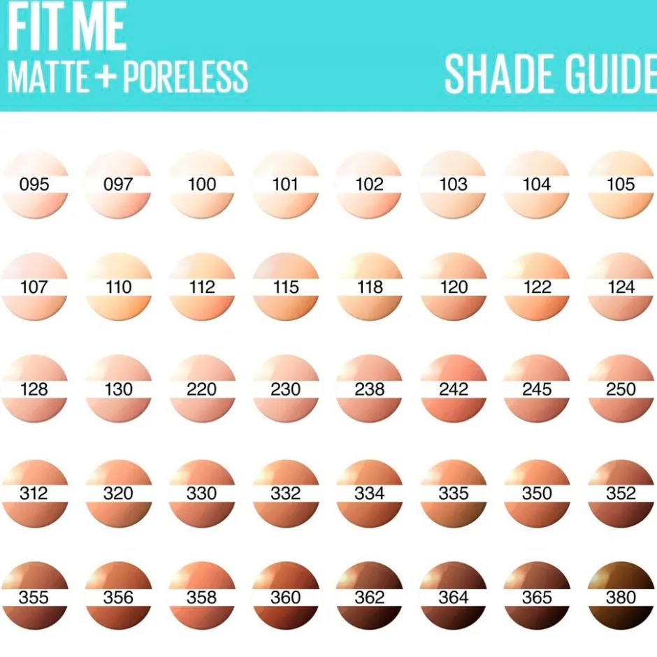 New York Fit Me Matte & Poreless 230 Natural Buff Foundation|Maybelline