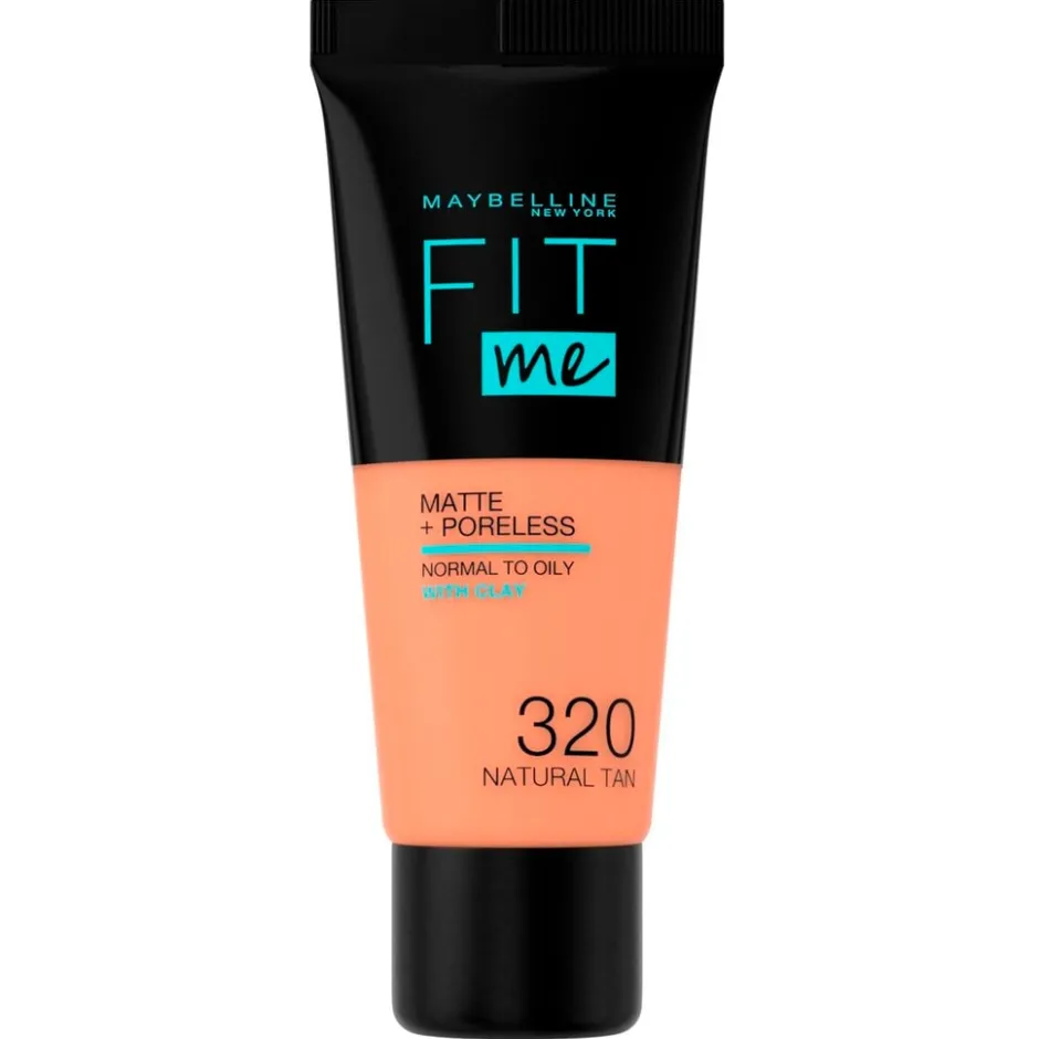 Maybelline New York Fit Me Matte & Poreless 320 Natural Tan Foundation< Foundation