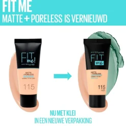 Maybelline New York Fit Me Matte & Poreless 320 Natural Tan Foundation< Foundation