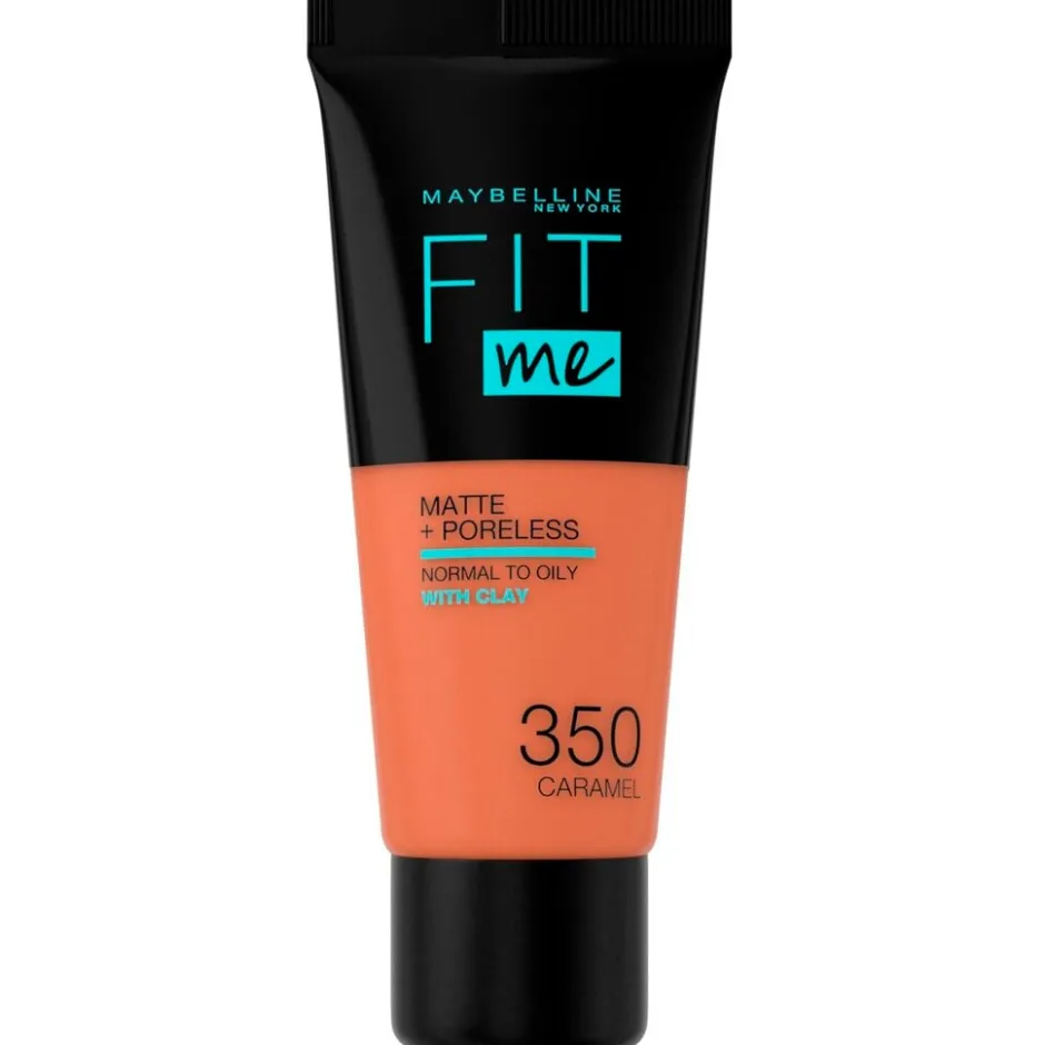 New York Fit Me Matte & Poreless 350 Caramel Foundation|Maybelline Online